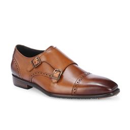 Harrykson London Solid Men Formal Monk Shoes-image-59