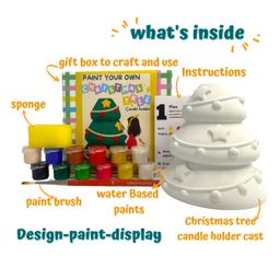 craftopedia CraftopediaPaint Your Own Christmas Tree image 2