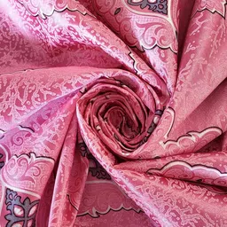 Lunar Days Set of 2 Pink 9 Feet Window Curtains image 3