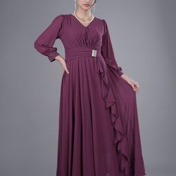 KGN HUB Georgette Maxi Dress-picture-9