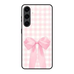 QRIOH Women Bowtique Lightweight Silicone Samsung Galaxy S24 Plus 5G Glass Back Case-image-95