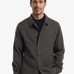 Rare Rabbit Olive Relaxed Fit Solid Jacket-image-40