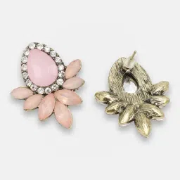 Sohi Gold Plated Party Designer Stone Drop Earrings-27