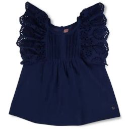 Gini & Jony Kids Navy Regular Fit Top-image-70