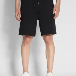 American Eagle Outfitters Black Regular Fit Cargo Shorts-image-56