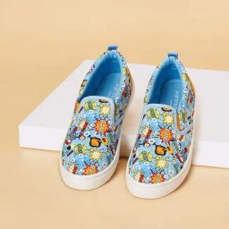 Pantaloons Junior Blue & Yellow Casual Slip-Ons-picture-33