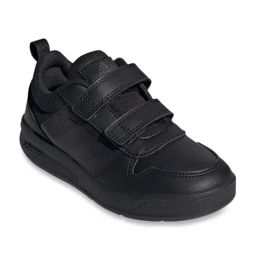 Adidas Kids's Tensaur C Black Running Shoes-image-1