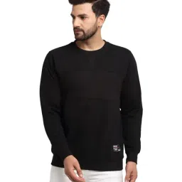 Club York Black Round Neck Regular Fit Sweatshirt-picture-33