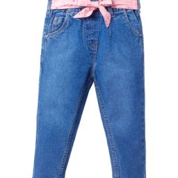 Ed-a-Mamma Kids Blue Cotton Washed Jeans-picture-37