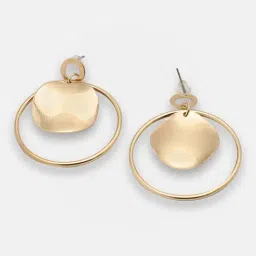 Sohi Gold Plated Party Designer Drop Earrings-image-46