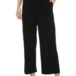Van Heusen Black Regular Fit Elasticated Pants-image-49