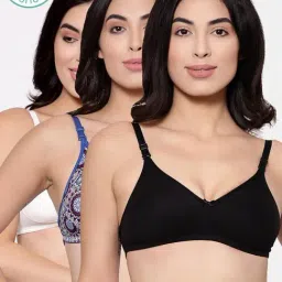 Inner Sense Multicolor Bra (Pack of 3)-image-38