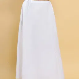 Soch White Cotton Saree Shapewear-91