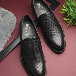 Hitz Men's Black Formal Loafers-image-68