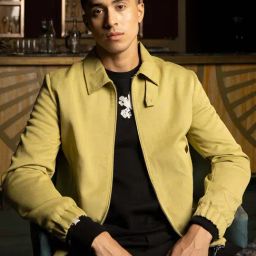 Rare Rabbit Yellow Regular Fit Solid Jacket-image-58