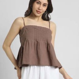 American Eagle Brown Regular Fit Top-image-28