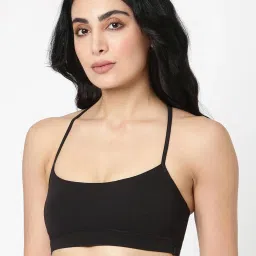 BLOSSOM Black Full Coverage Beginners Bra image 3
