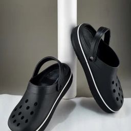 Campus Men's NA GC-4026 Black Clogs-33