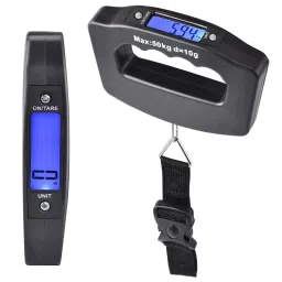MCP 50kg Electronic Digital Hand Gripped Portable Hanging Luggage Scale with Belt-86