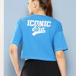 Slazenger Typography Print Pure Cotton Boxy T-shirt-picture-18