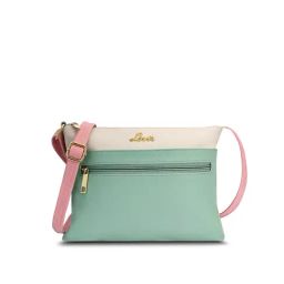 Lavie Lucille Mint Leather Medium Cross Body Bag-18