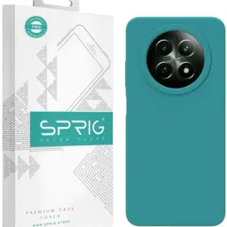 Sprig Back Cover for Realme C65 5G (Blue)-image-55