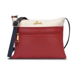 Lavie Lucille Red Leather Medium Cross Body Bag-27