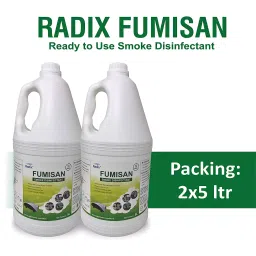 Acuro Radix Fumisan Ready To Use Smoke Machine Disinfectant Solution, Use With Thermal Fogger Machine 5L (Pack Of 2) image 3