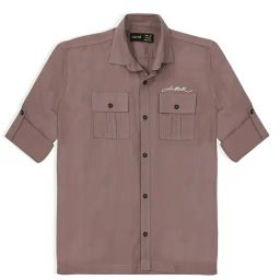 Cavio Boys Dusty Pink Solid Full Sleeves Shirt-image-81