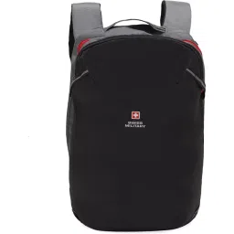 SWISS MILITARY 28 L Black Polyester Laptop Bagpack with Trolley Bag, UBER_LBP1002_BLK_28LTR-image-95