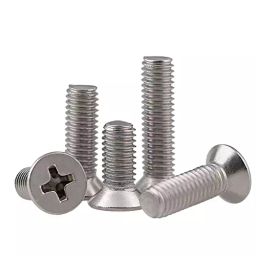 Rpi Shop M5x8mm Phillips Drive Countersunk (CSK) Head Screw Full Thread Nickel Finish Pack of 25 Pcs-image-36