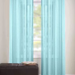 Dekor World Multicoloured Set of 2 Sheer Door Curtain-7