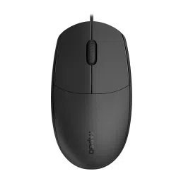 Rapoo N100 Black Wired Optical Mouse-2