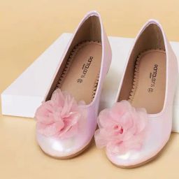 Pantaloons Junior Kids Pink Flat Ballets-image-41