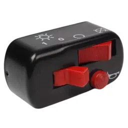 Uno Minda HANDLE BAR SWITCH - RIGHT SIDE - LIGHT & HORN for 3W - BAJAJ RE/4S/CNG/K-9 (SW-0746B)-17