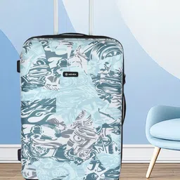 NOVEX Printed Hard-Sided Medium Trolley Bag-3