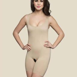 Clovia Beige Solid Shapewear-picture-17