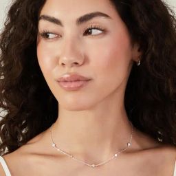 Accessorize London Silver-Plated Choker Necklace-11