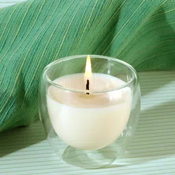 Parkash Candles White 1 pieces Jar Candle-image-56