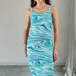 DressBerry Embellished Print Bodycon Dress-image-74