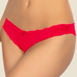 Candyskin Red Lace Bikini Panty-image-91