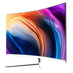Consistent Curved LED Monitor White 80 cm (32 inch) 1920x1080 Pixels 16.7 M Color Display, CTM3200-image-10