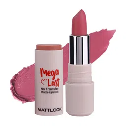 MATTLOOK Mega Last No Transfer Matte Lipstick - 3.8 g - Dusky Rose 15-28