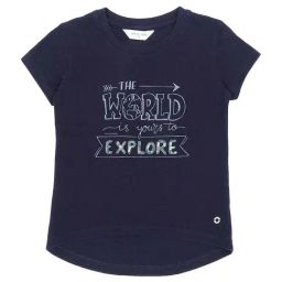 Gini & Jony Kids Pink Cotton Printed Top-image-32
