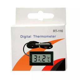 VCK Digital Thermometer with LCD for Fridges with Wired Probe Plastic Assorted Color image 3