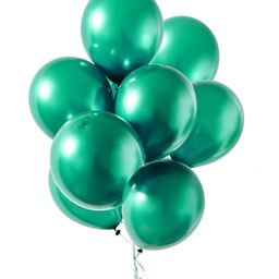 Fiddlerz Metallic Balloons Green - Pack of 50-image-85