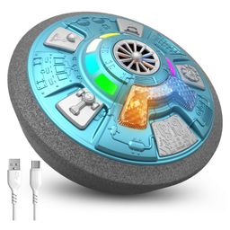 Mirana C-Type USB Rechargeable LED Hover Air Football  - Nebula Blue-26