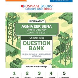 Oswaal Indian Army | Agniveer Sena General Duty (GD)| Agnipath Scheme | Chapter-wise Question Bank| General Knowledge | General Science | Mathematics | For 2025 Exam - English-27