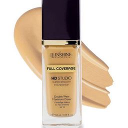 Inshine Full Coverage HD Studio Super Smooth Foundation - 50 ml - Shade 802-34
