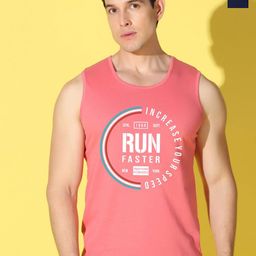 WOOSTRO Pack Of 2 Printed Combed Cotton Gym Vests -VWS26(RUN PEACH)(BKLN NAVY)-image-37